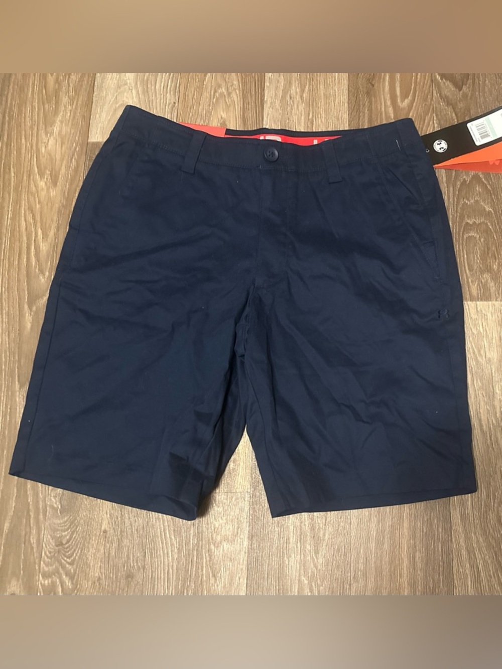 NEW $70 Under Armour Men's Performance Chino Shorts NAVY Sz 34